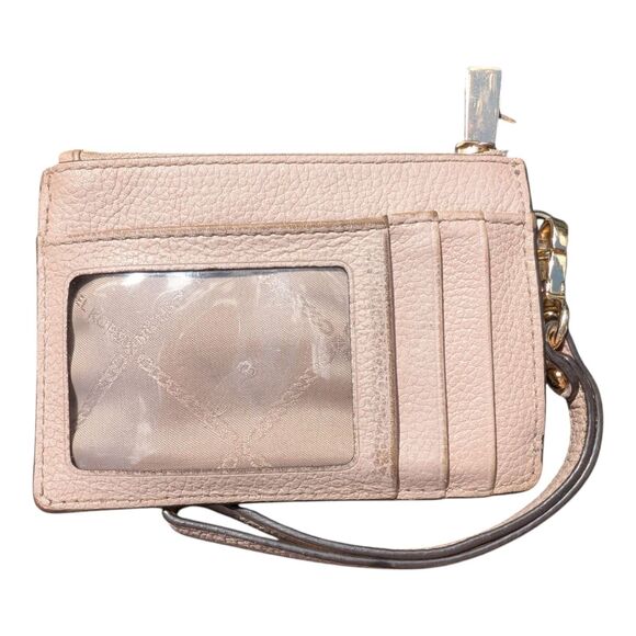 Michael Kors Lexington Large Pebbled Leather Shoulder Bag Blush Pink Smokers Bag - Picture 3 of 9